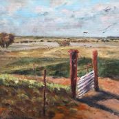 31 ~ Brenda Menzel ~ Gate ~ Oil